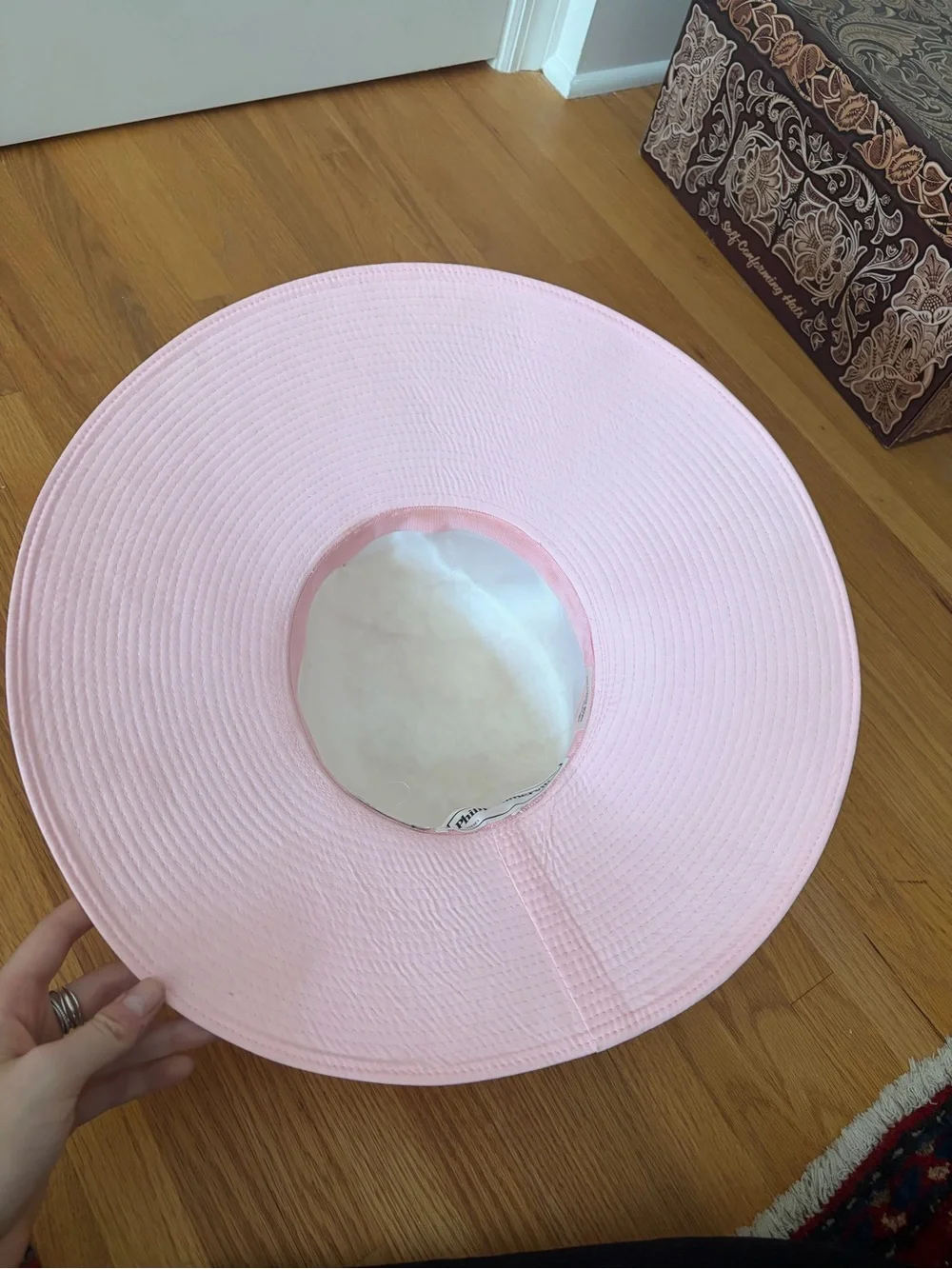 Harrods Knightsbridge  Wide-Brim Floral Women’s Sun Hat